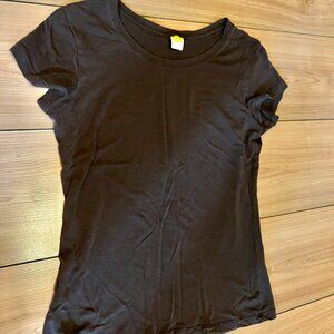 ONNO Bamboo Cotton T Shirt Brown Women Small